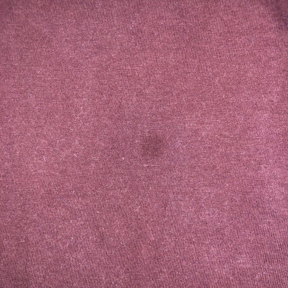 American Apparel Maroon Sports-Inspired Mesh Tee - Picture 4 of 4